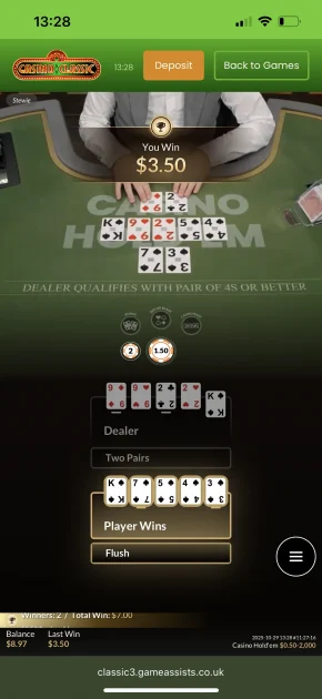 Casino Classic Live Game