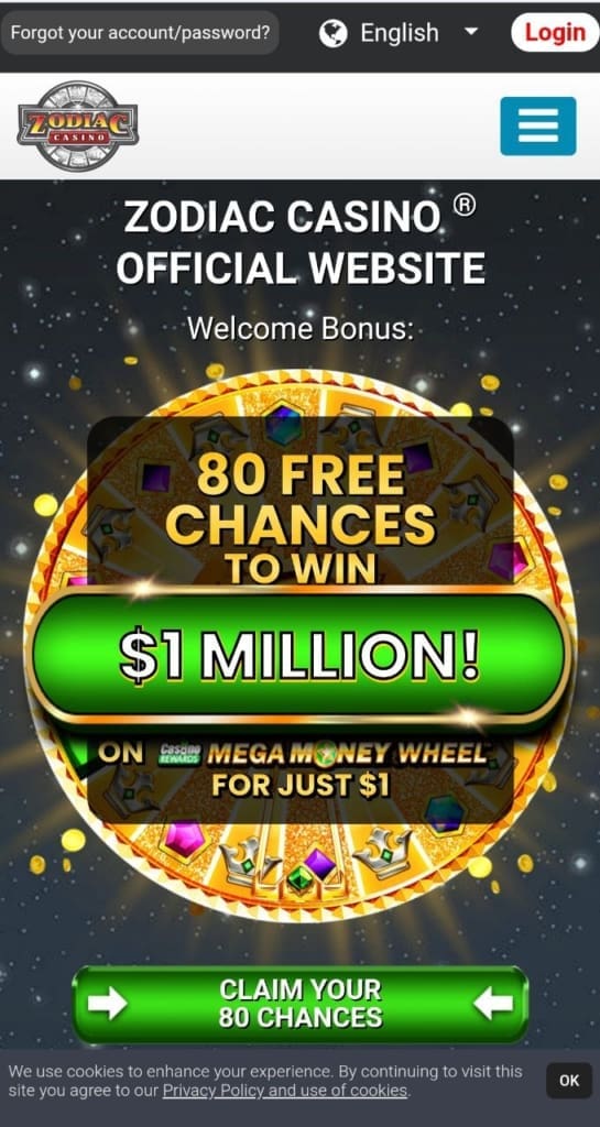 zodiac bonus