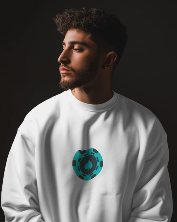 Men's White Sweatshirt