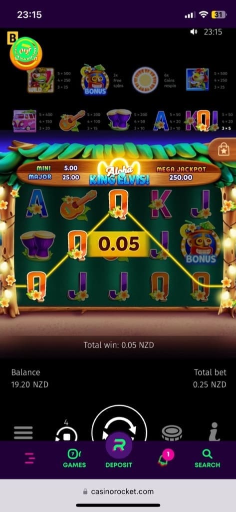casino rocket games