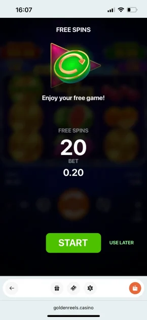 Golden Reels Casino Game