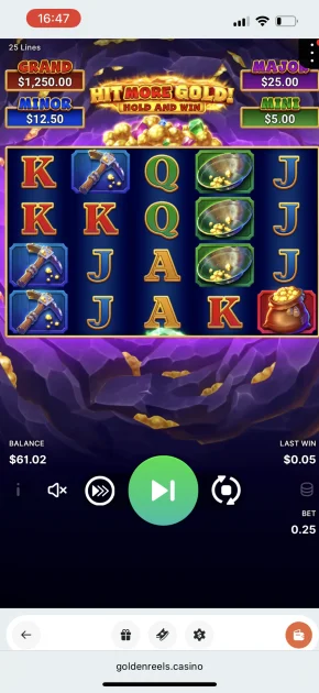 Golden Reels Casino Game