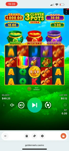 Golden Reels Casino Game