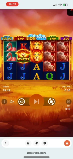 Golden Reels Casino Game