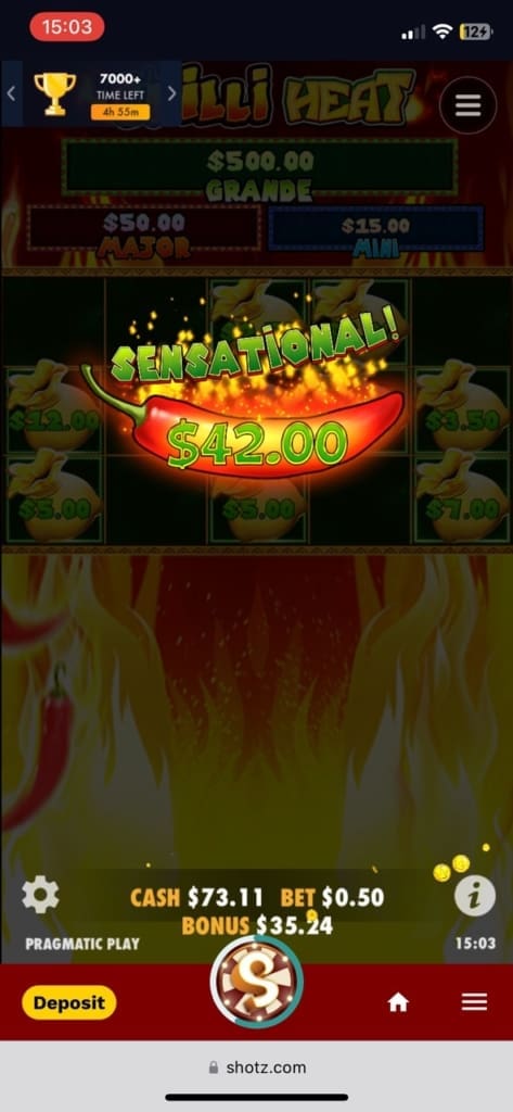 Shotz Casino Games