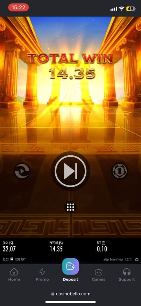 CasinoBello Casino Games