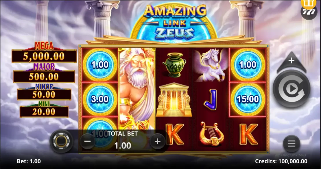 Amazing Link Zeus, Spinplay Games