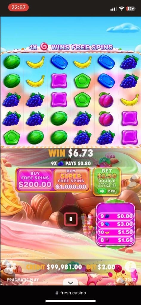 Fresh Casino Games