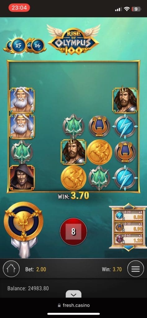 Fresh Casino Games