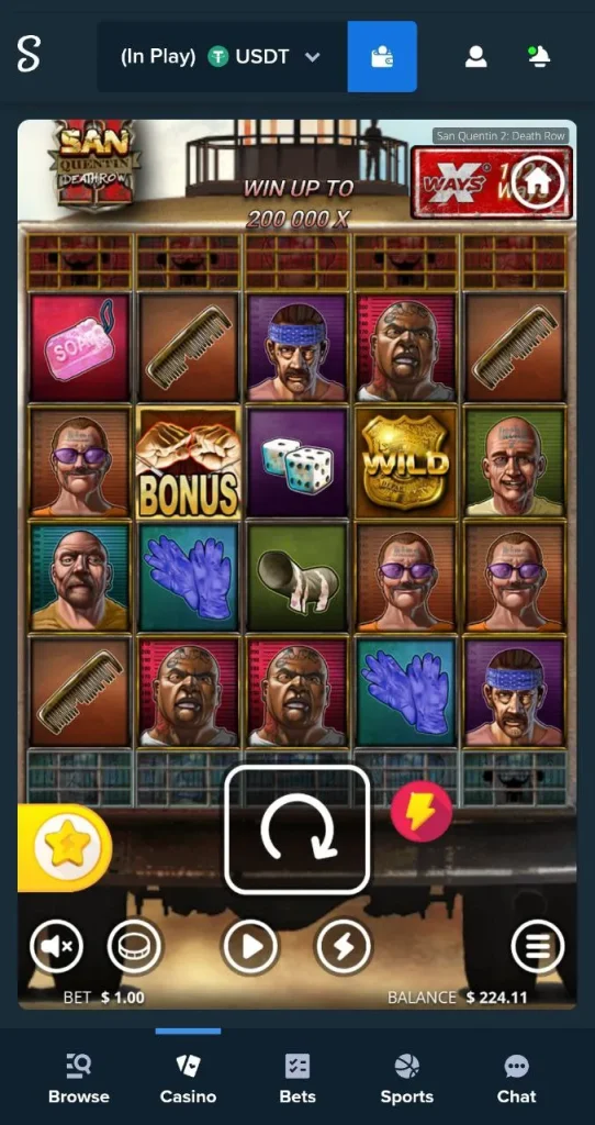 Stake Casino game