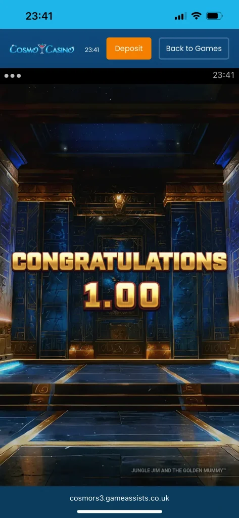 cosmo casino game