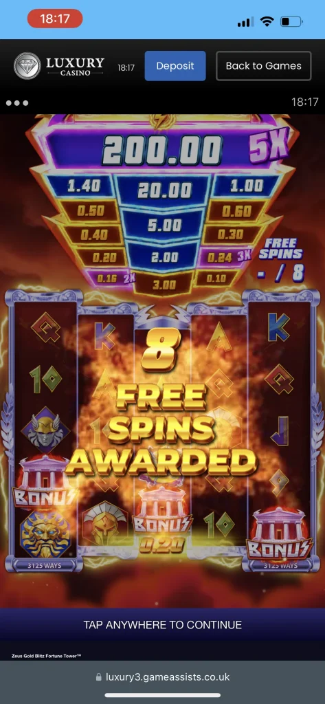 Luxury Casino Game