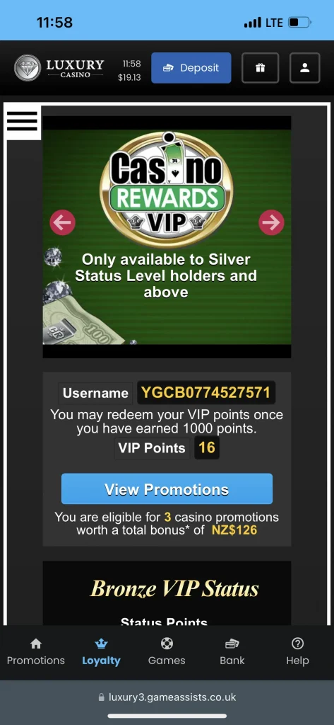 Luxury Casino Game
