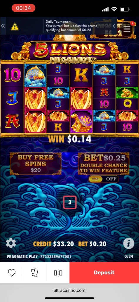 UltraCasino game