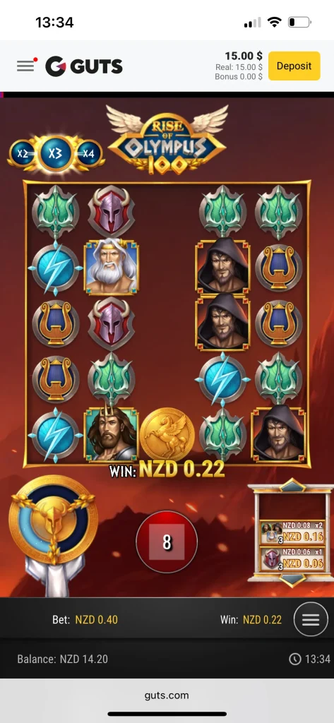 guts casino game