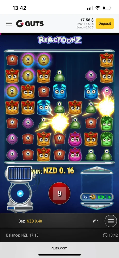 guts casino game