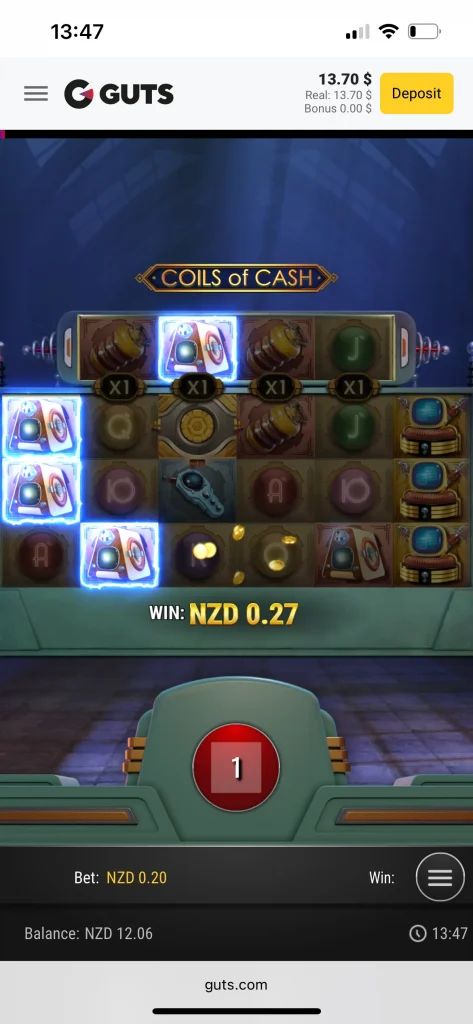 guts casino game