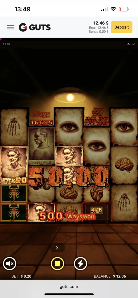 guts casino game