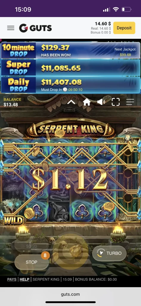 guts casino game