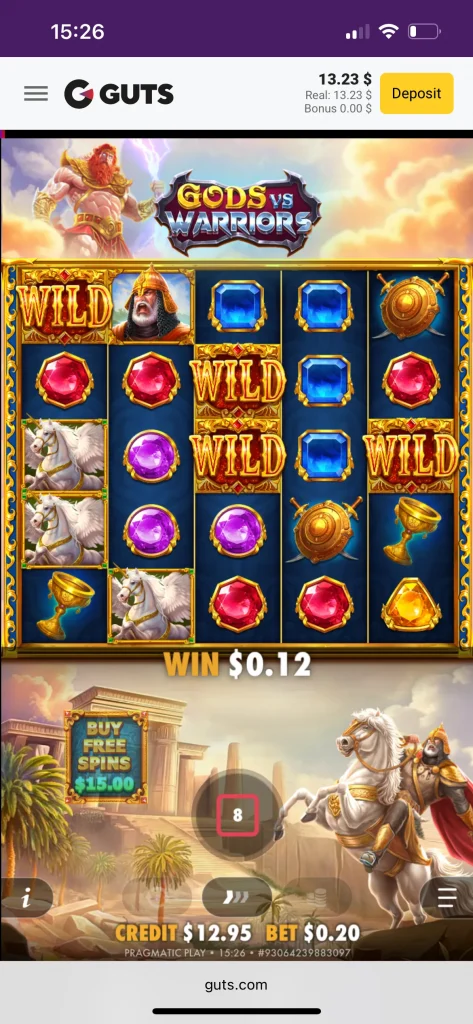 guts casino game