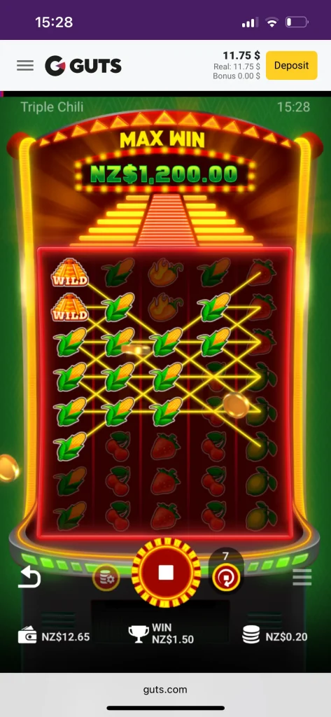 guts casino game