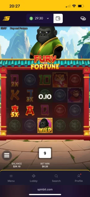 SpinBit Casino Game
