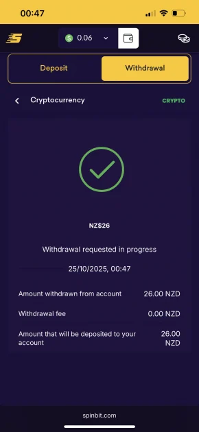 spinbit casino withdrawal