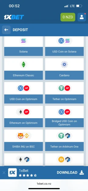 1xbet casino deposit