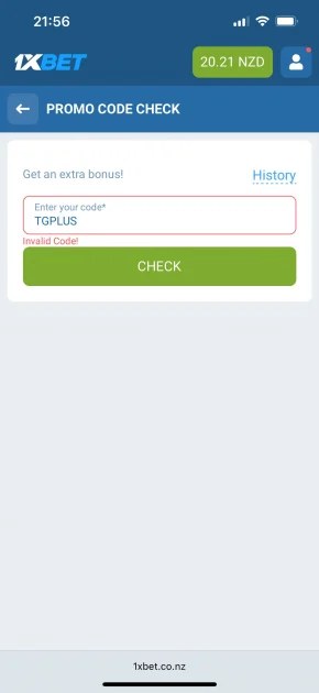 1xBet Casino promo code