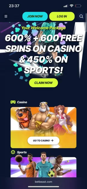 BetBeast Casino bonus