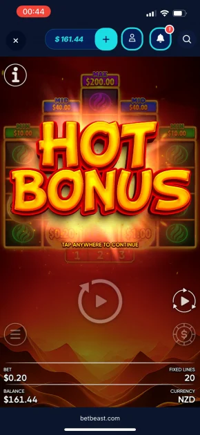 BetBeast Casino game