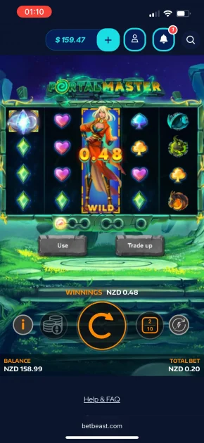 BetBeast Casino game