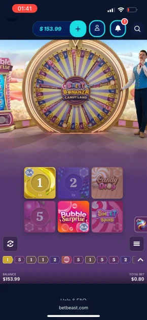 BetBeast Casino game