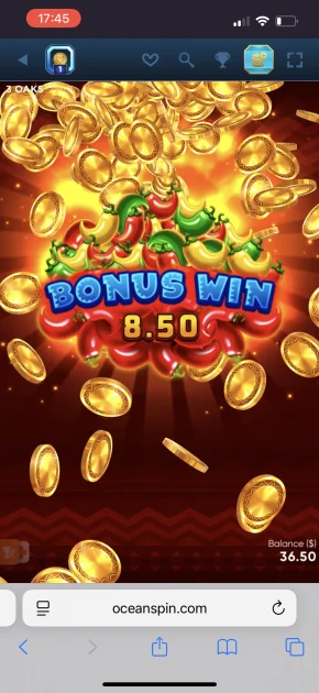 Oceanspin Casino game