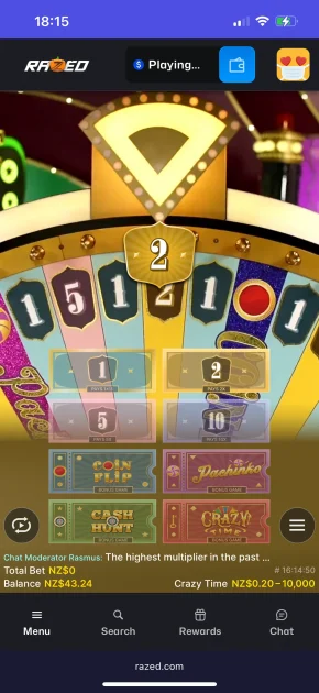 Razed Casino Game